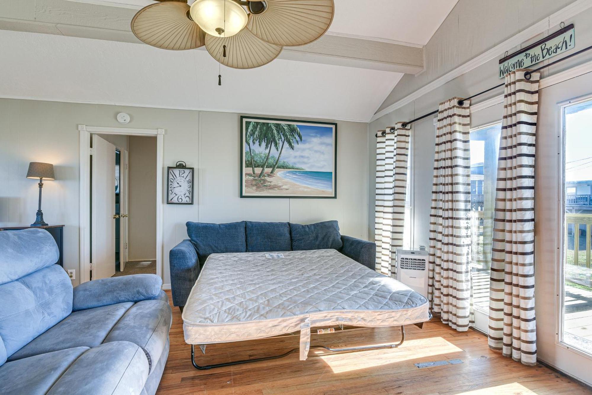 Second-Row Surfside Beach House Newly Renovated! Exterior foto