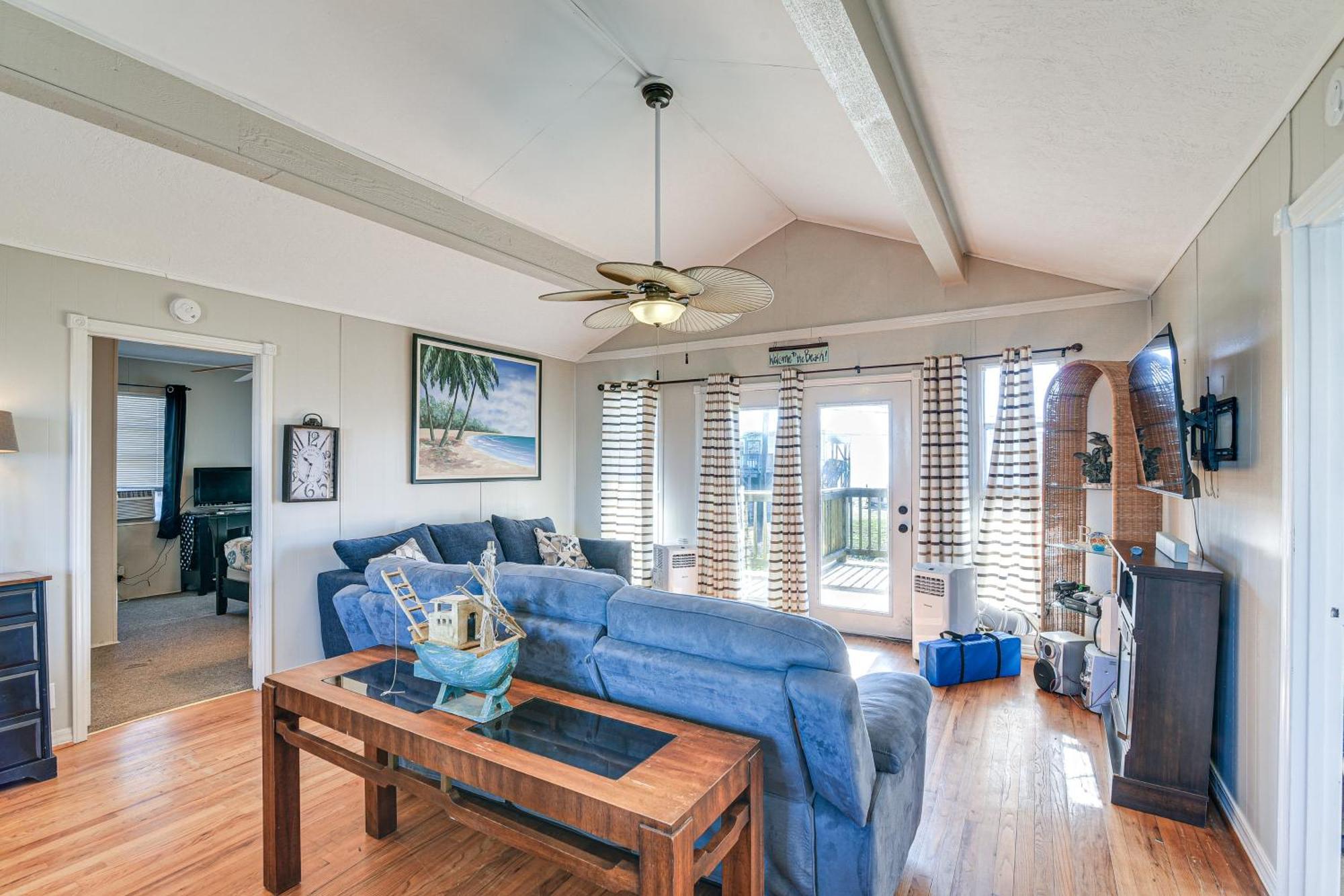 Second-Row Surfside Beach House Newly Renovated! Exterior foto