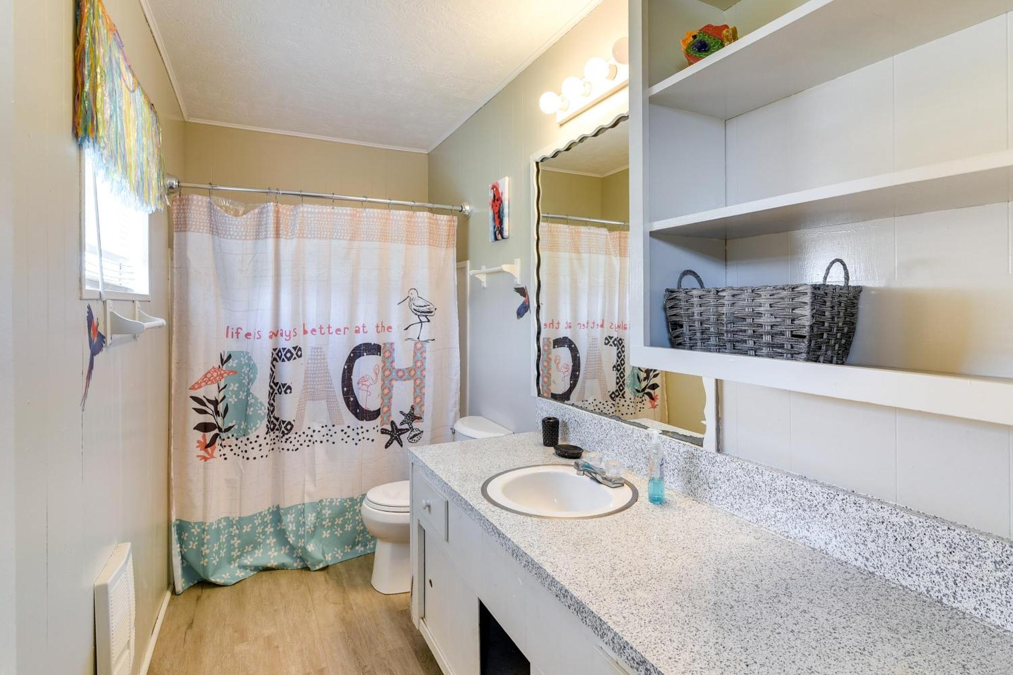 Second-Row Surfside Beach House Newly Renovated! Exterior foto