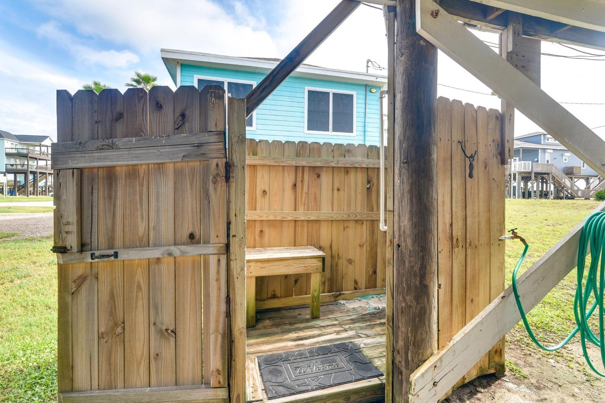Second-Row Surfside Beach House Newly Renovated! Exterior foto