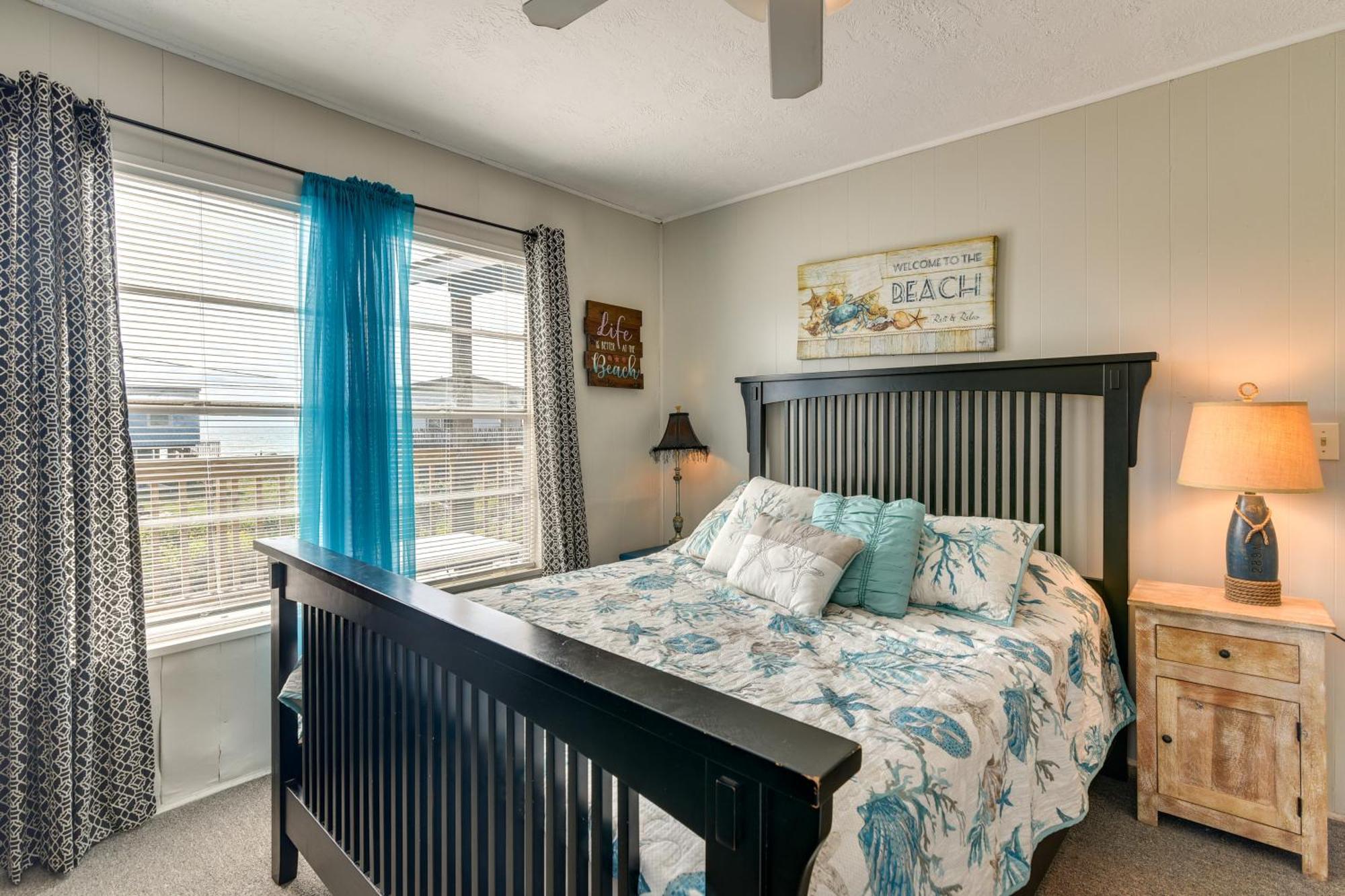 Second-Row Surfside Beach House Newly Renovated! Exterior foto